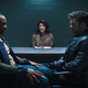 Anthony Mackie, Amy Aquino, and Sebastian Stan in The Falcon And The Winter Soldier